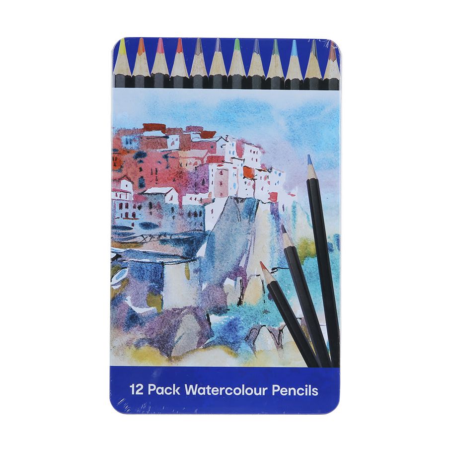 12 Pack Watercolour Pencils