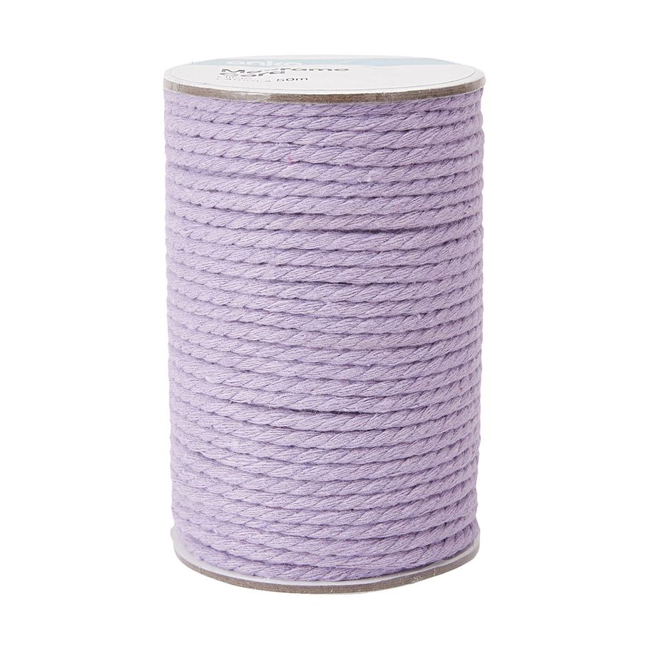 50m Macrame Cord - Lilac