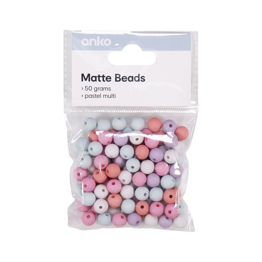 Matte Beads - Pastel