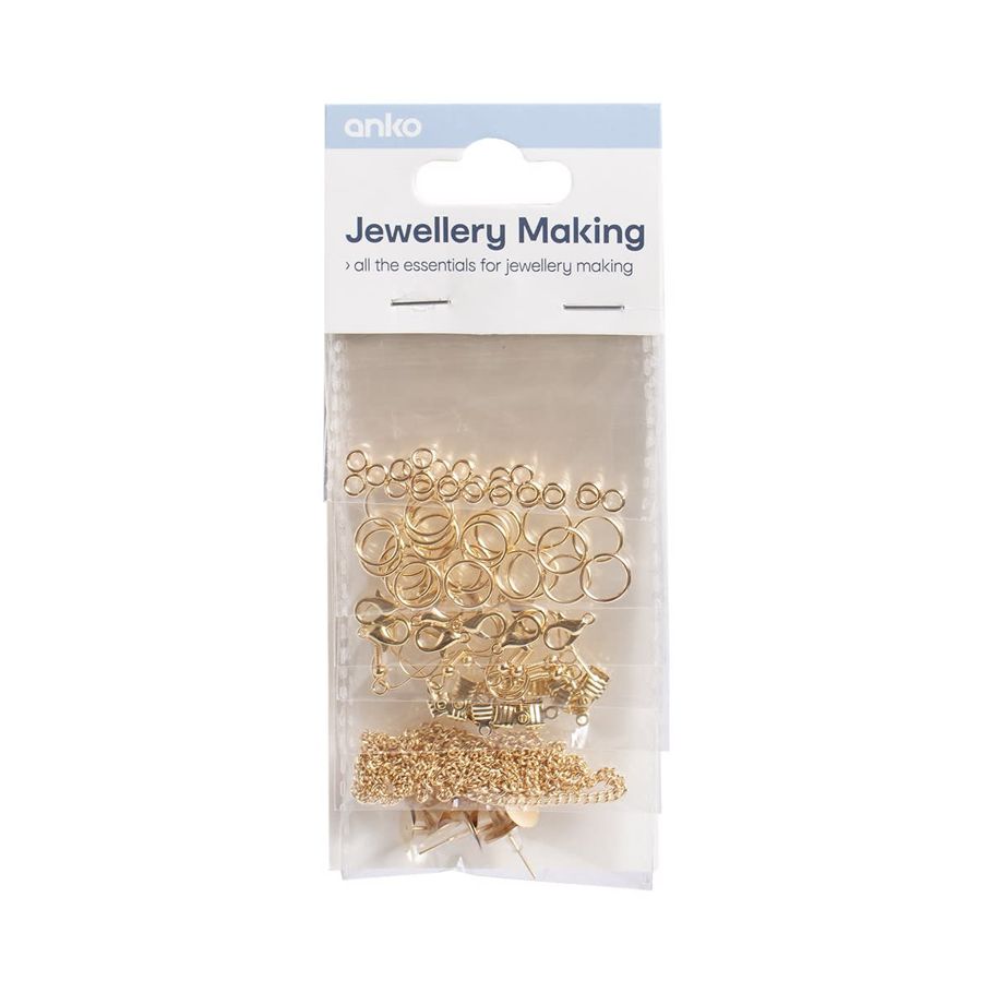 Jewellery Making Kit - Gold Look
