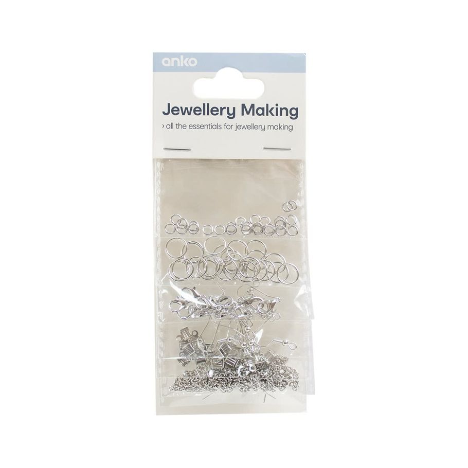 Jewellery Making Kit - Silver Look
