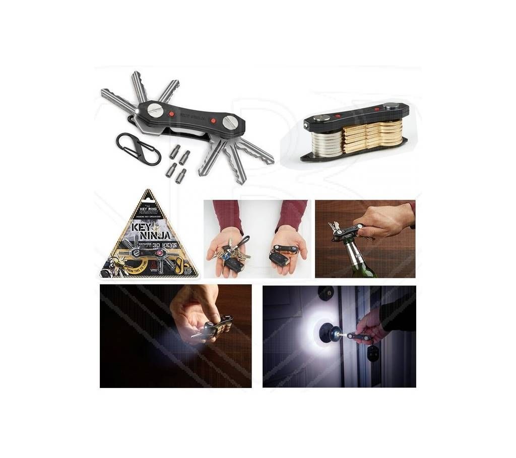 30 Keys Organizer With Light.