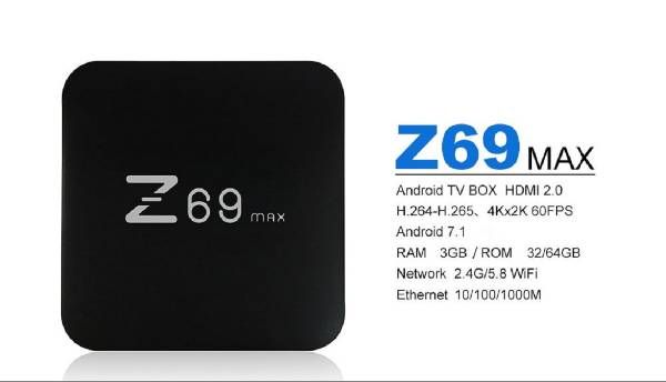 Z69 Penta-Core(2.0GHz) HD 4K Smart Tv Box