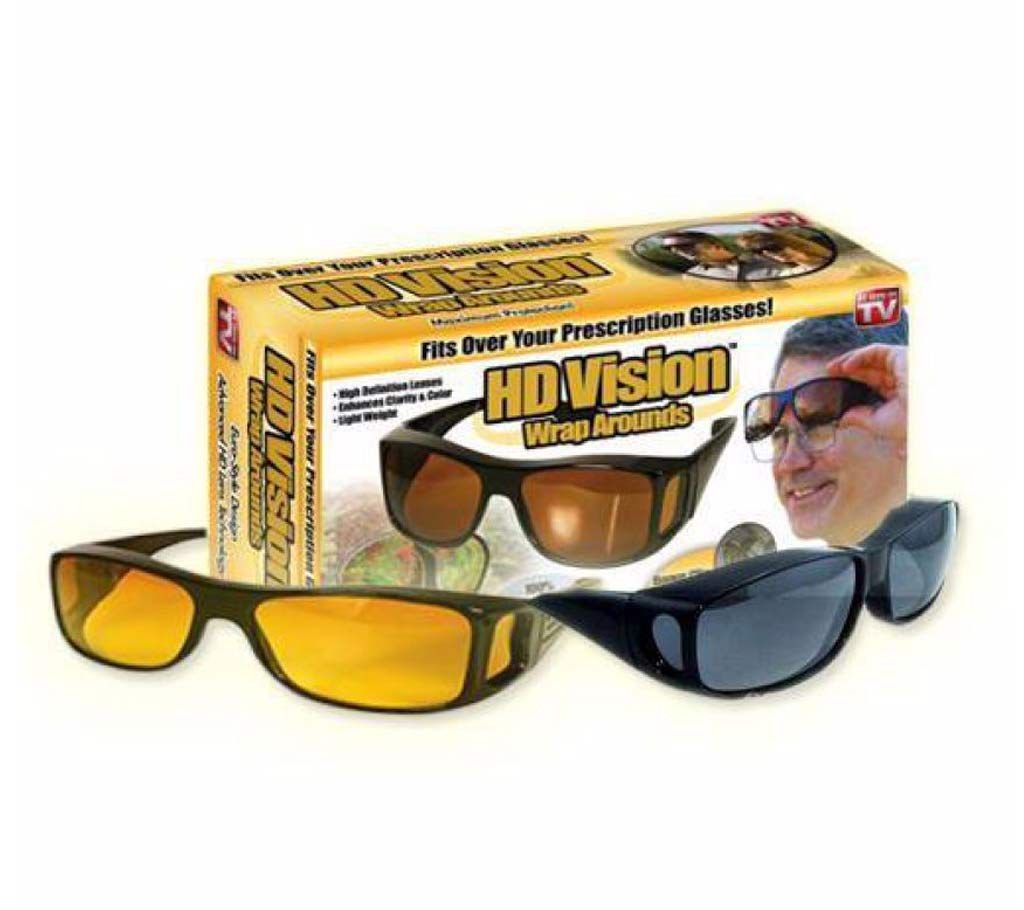 HD Vision Wrap Arounds Sunglasses