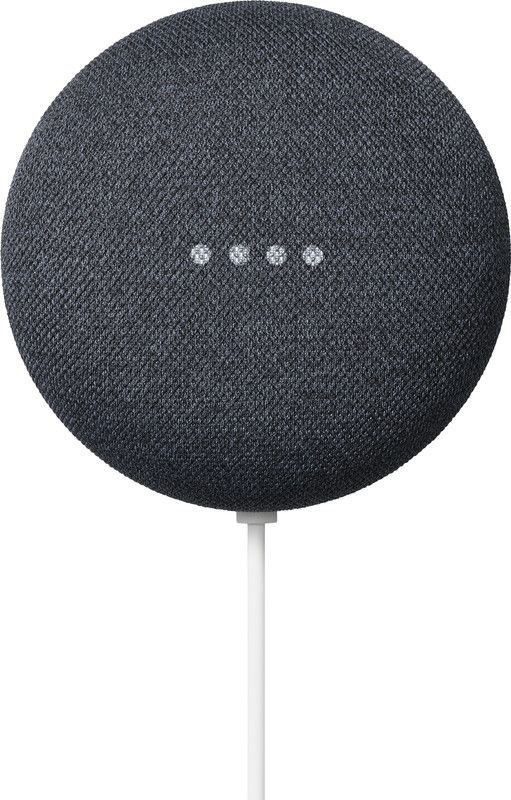 Google Nest Mini (2nd Gen) with Google Assistant with Google Assistant Smart Speaker  (Charcoal)