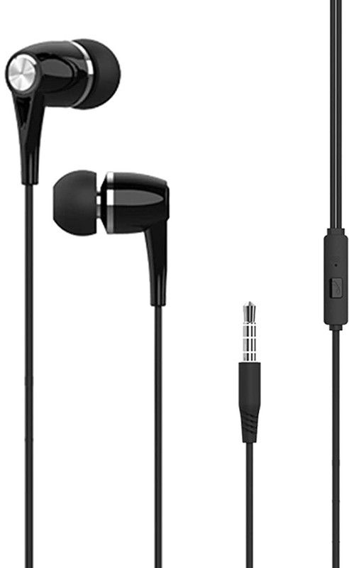 Helo Kuki EP 21 Music Earphone With 6 Months Warranty Wired Headset  (Black, In the Ear)