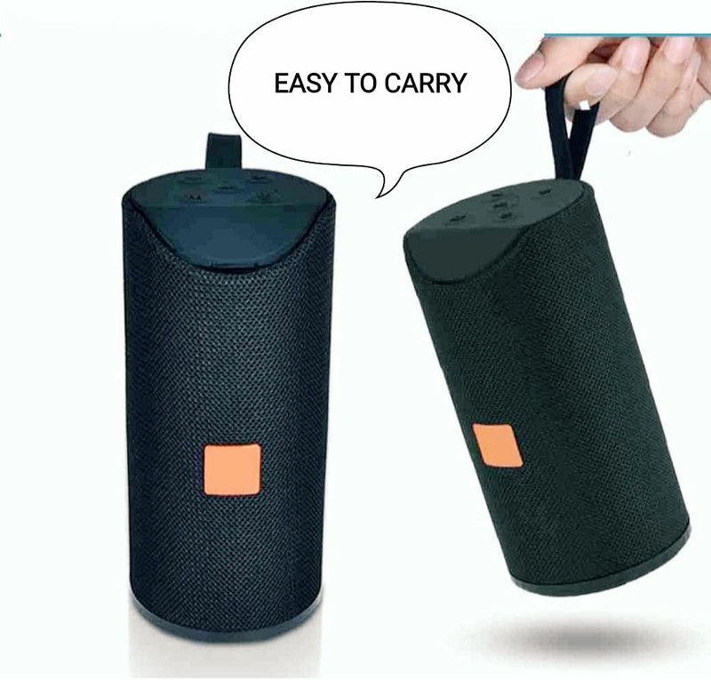 Techobucks Top selling TG-113 Bluetooth Portable Stereo Speaker with Rich Bass | Loud Sound | Built-in Mic for All Smartphone Device 10 W Bluetooth Studio Monitor  (Black, 5.0 Channel)