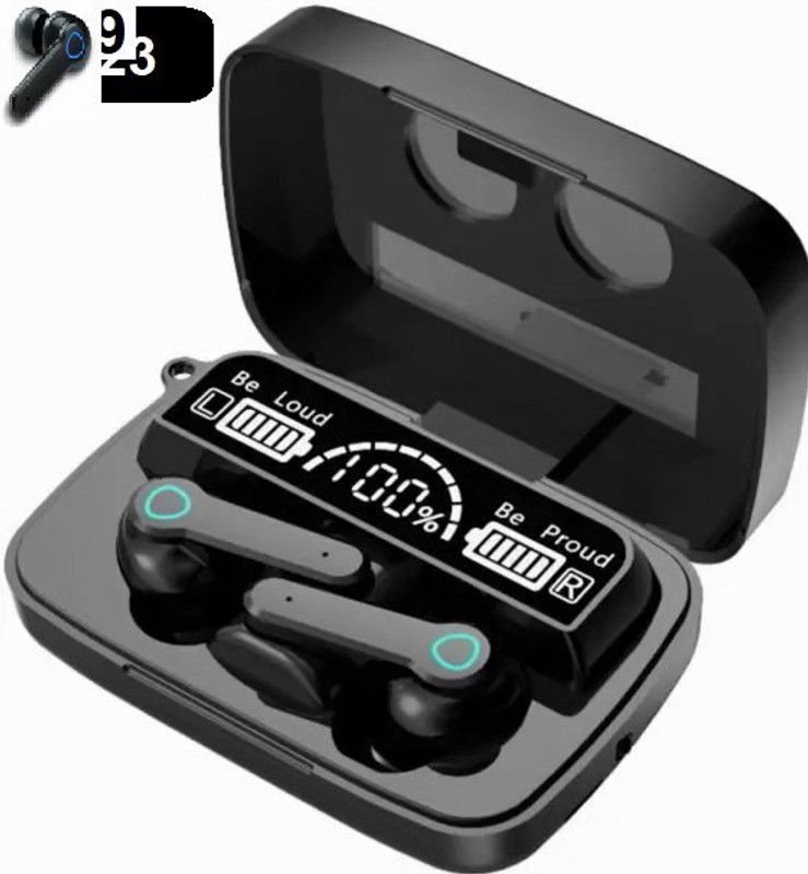 Jocoto HA1266 M19_ ADVANCEASAP Charge BLUETOOTHWireless Earbuds (PACK OF 1) Bluetooth Headset  (Black, True Wireless)