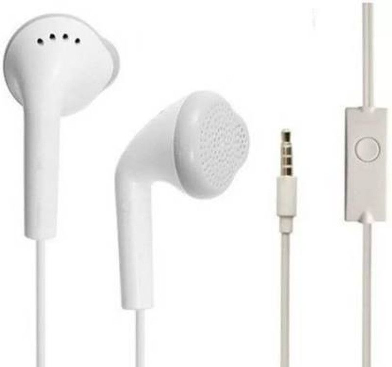 Ruhi Collection Foldable Lightweight 3.5mm More Bass Certified Quality Earphone Wired Headset  (White, In the Ear)