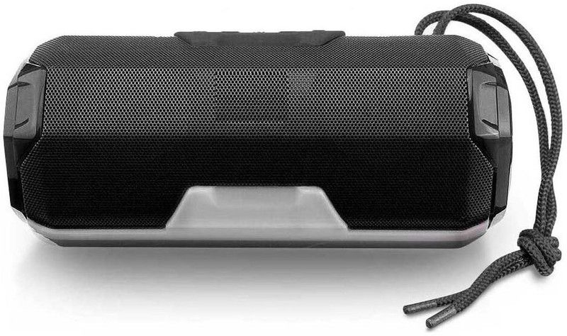 GLARIXA Hi Bass Double Horn In Built DJ Color Changing Light A-006 Bluetooth Speaker 10 W Bluetooth Speaker  (Black, Stereo Channel)