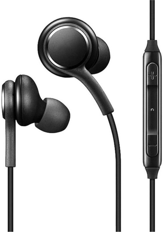 FineArts Best quality Wired Headset  (black, In the Ear)