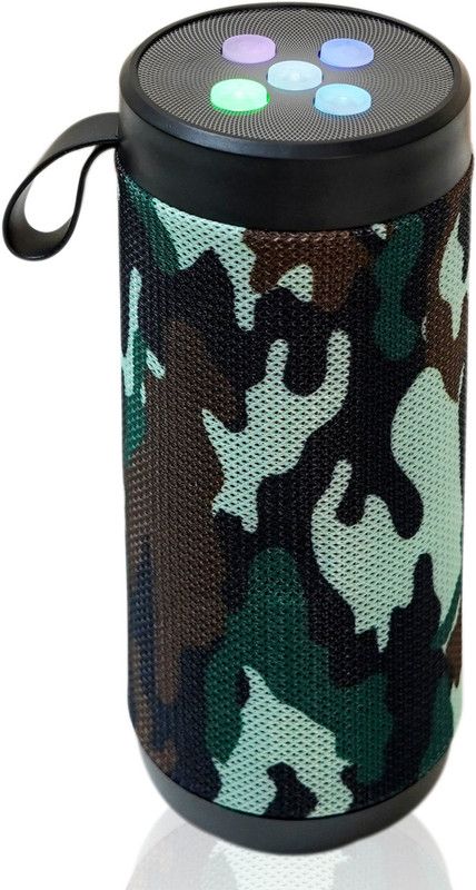 Worricow Top Collection KT-127 Wireless Portable 3D Sound Bluetooth speaker| splashproof and Dustproof| X Bass Sound stereo| FM, AUX, USB, TG Card Support 10 W Bluetooth Speaker  (Multicolor, Stereo Channel)