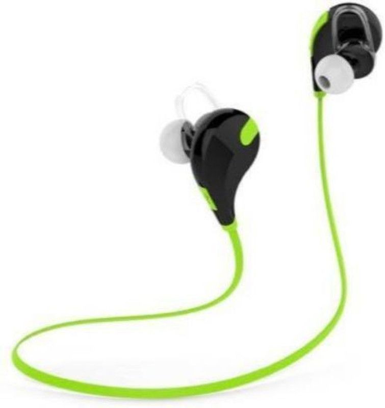 GUGGU CIH_18K_JGERBluetooth Headset for all Smart phones Bluetooth Headset  (Multicolor, In the Ear)