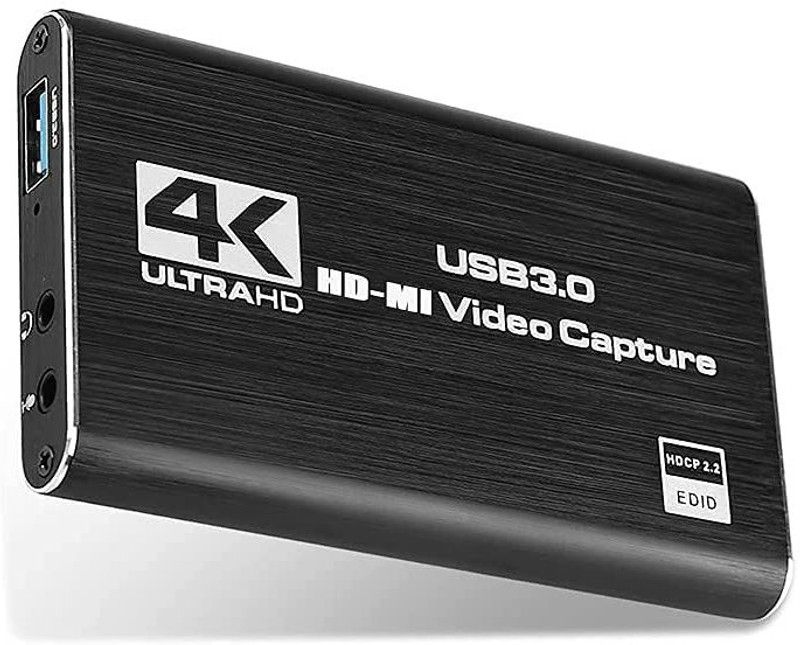 All mobile solution Game Capture Card, 4K USB 3.0 HDMI Video Capture Card for PS3 PS4.(AMS-VID-0138) Media Streaming Device  (Black)