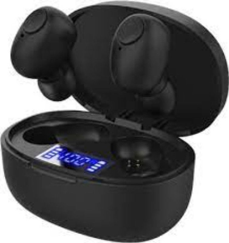 GUGGU VTK_408B_T12 Wireless Earbuds Bluetooth Headset Bluetooth Headset  (Black, True Wireless)
