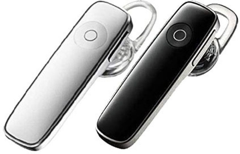 FGN-K1B,K1W Pack 2bluetooth,headphone Bluetooth Headset Bluetooth Headset  (Black, white, In the Ear)
