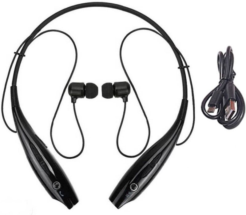 Alafi Best Deep bass HBS730 Bluetooth headphone e for oppo/vivo/redmi Bluetooth Headset  (Black, In the Ear)