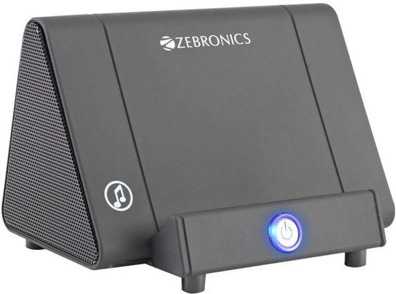 ZEBRONICS Amplify 3 W Portable Home Theatre  (Black, Stereo Channel)