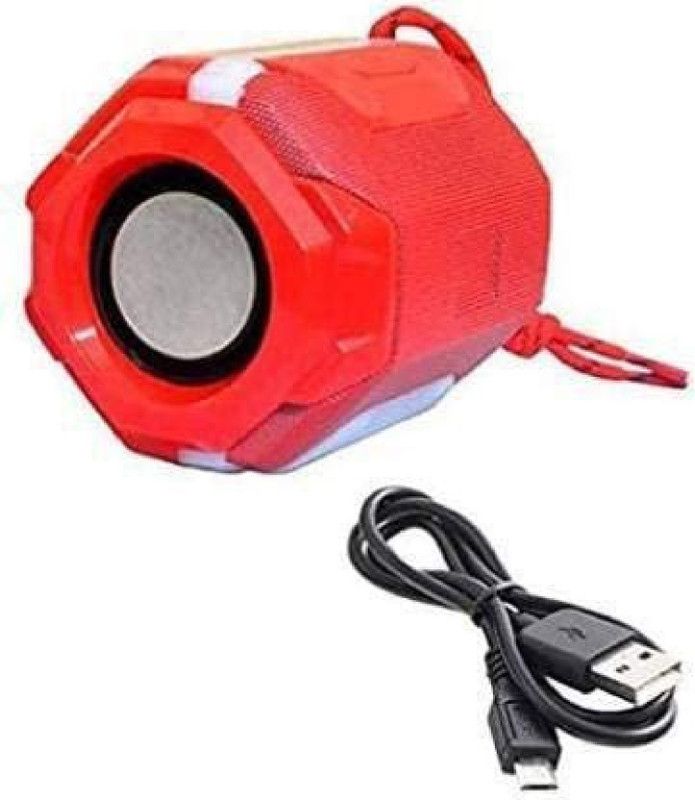 HLMOBILE A005 Portable Bluetooth Wireless DJ Mini Boom WOOFER Home Audio Video Speaker 5 W Bluetooth Speaker  (RED, 5 Way Speaker Channel)