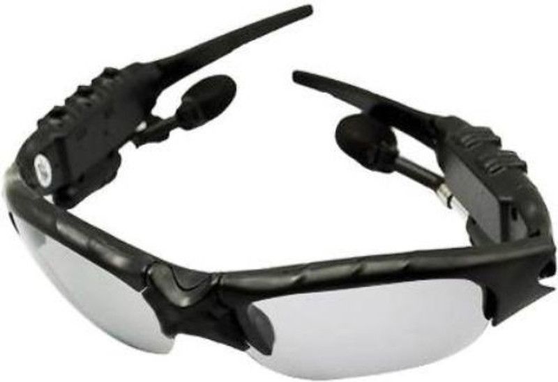 GUGGU TNW_570M Sunglasses Bluetooth for all Smartphones Bluetooth Headset  (Black, In the Ear)
