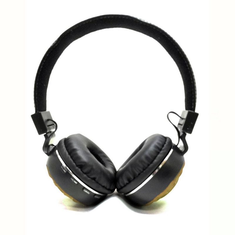 Raptas KD26 Foldable wireless Bluetooth Headphone,With Mic, Noise Cancellation and TF Card Slot Bluetooth Headset  (Black, On the Ear)