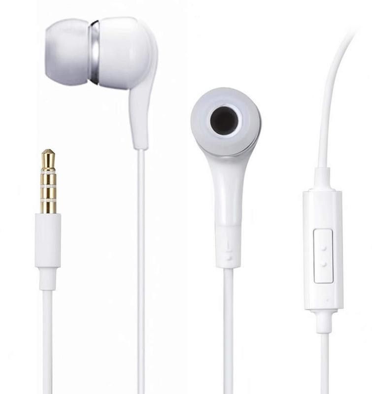 Fedus in-Ear Wired Headphone Earphone Wired Headset  (White, In the Ear)