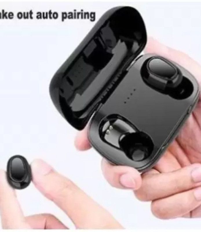 GUGGU VGL_480Z_TWS L21 Wireless Earbuds Bluetooth Headset Bluetooth Headset  (Black, True Wireless)