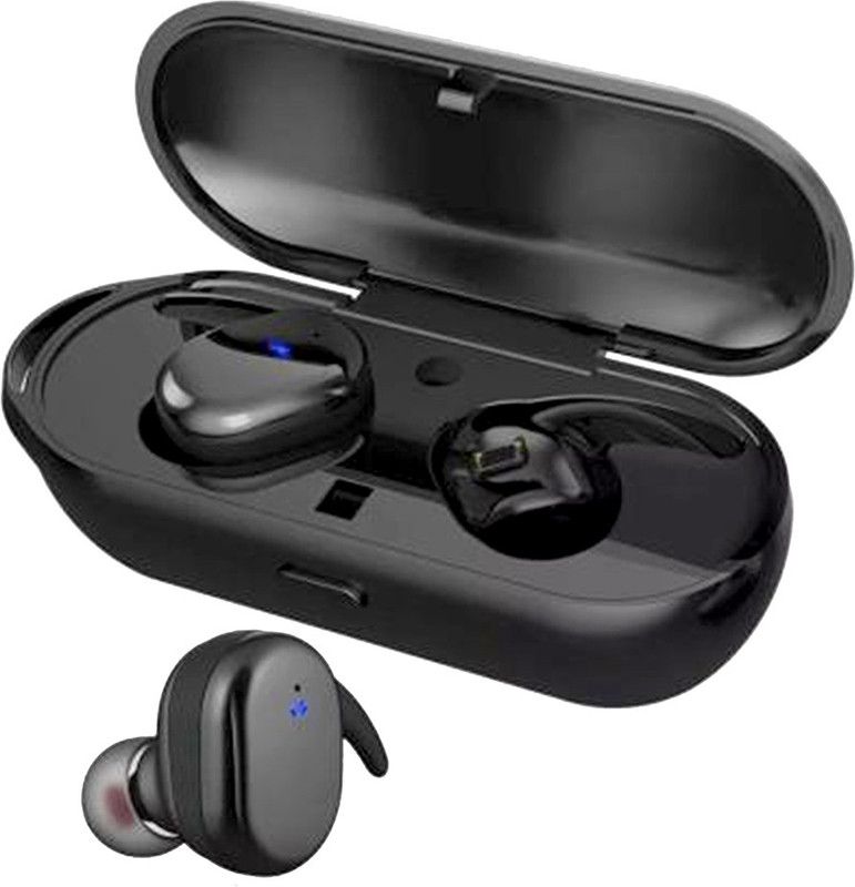 Gali Bazar GBTW1 Bluetooth Headset  (Black, In the Ear)