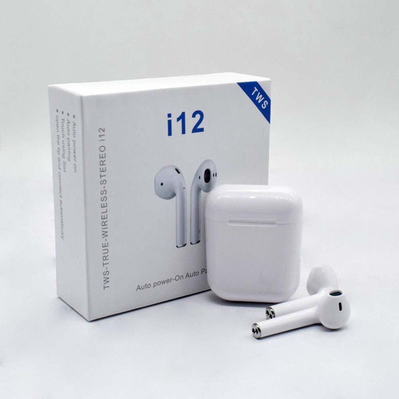 Wireless Bluetooth Earphone tws_ a15x Headphone with Mic Bluetooth Headset  (White, True Wireless)