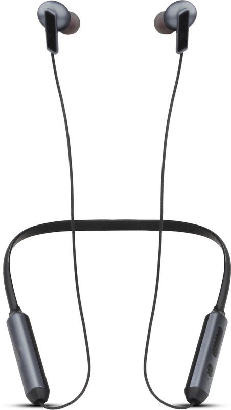 CIHROX High Bass Sports Wireless with Bluetooth Neckband With 12Hrs Music & Talk-Time Bluetooth Headset  (Black, In the Ear)