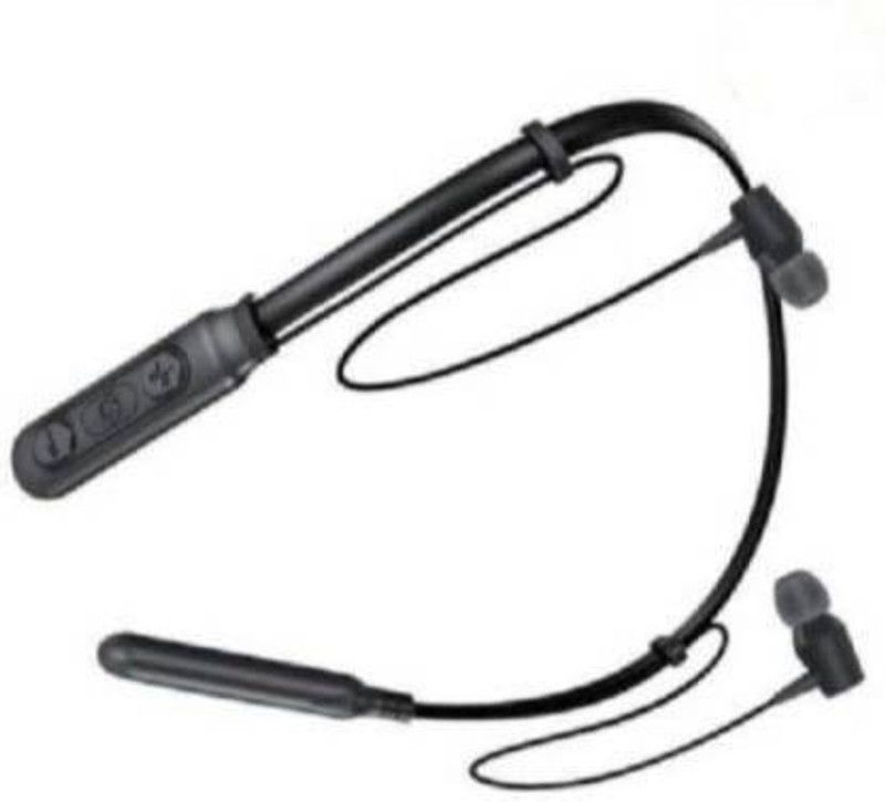 RAKRISH COLLECTION Music and Calling Controls Wireless Headphone rock beat sound. Bluetooth Headset  (Black, In the Ear)
