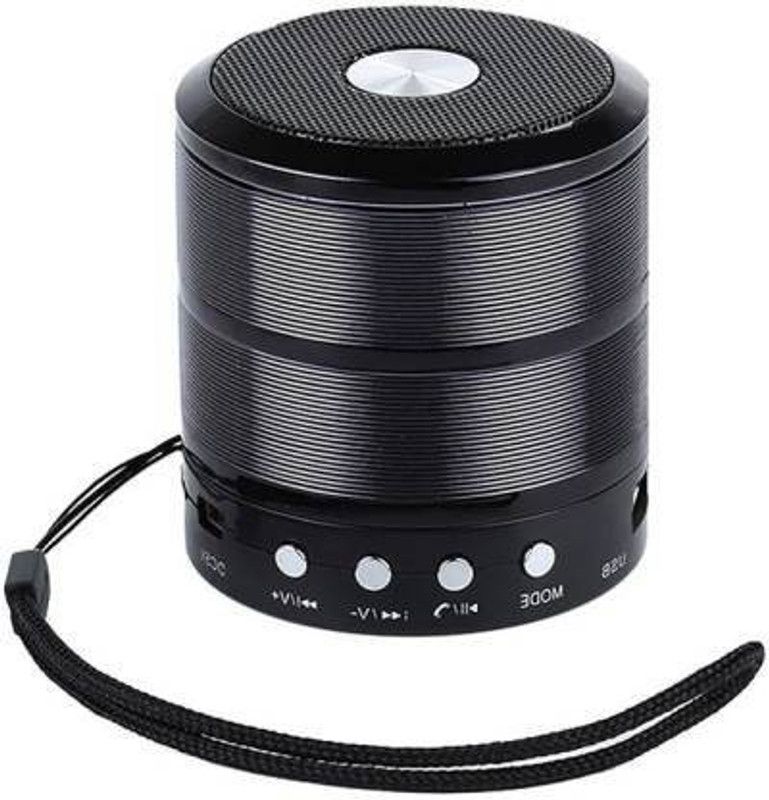 Vacotta Mini Wireless Portable Speaker with FM, Memory Card Slot, USB Slot, Aux Slot 8 W Bluetooth Laptop/Desktop Speaker  (Black, Mono Channel)