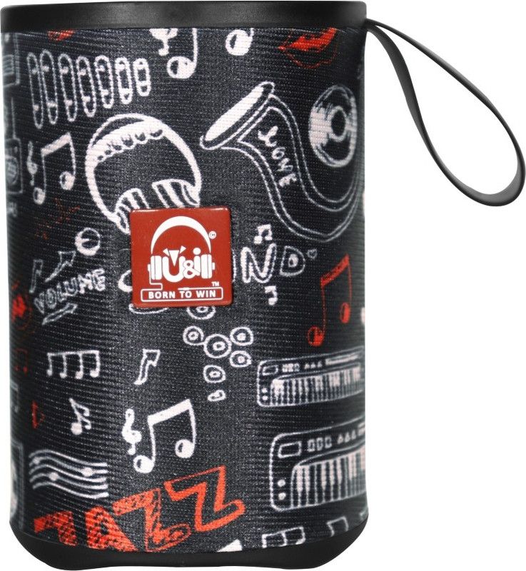 U&i Mind Series UiBS 4275 5 W Bluetooth Speaker  (Doodle, Stereo Channel)