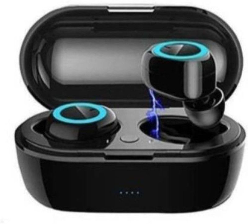 GUGGU QEG_414D TWS 2 Earbuds Bluetooth Bluetooth Bluetooth Headset  (Black, True Wireless)