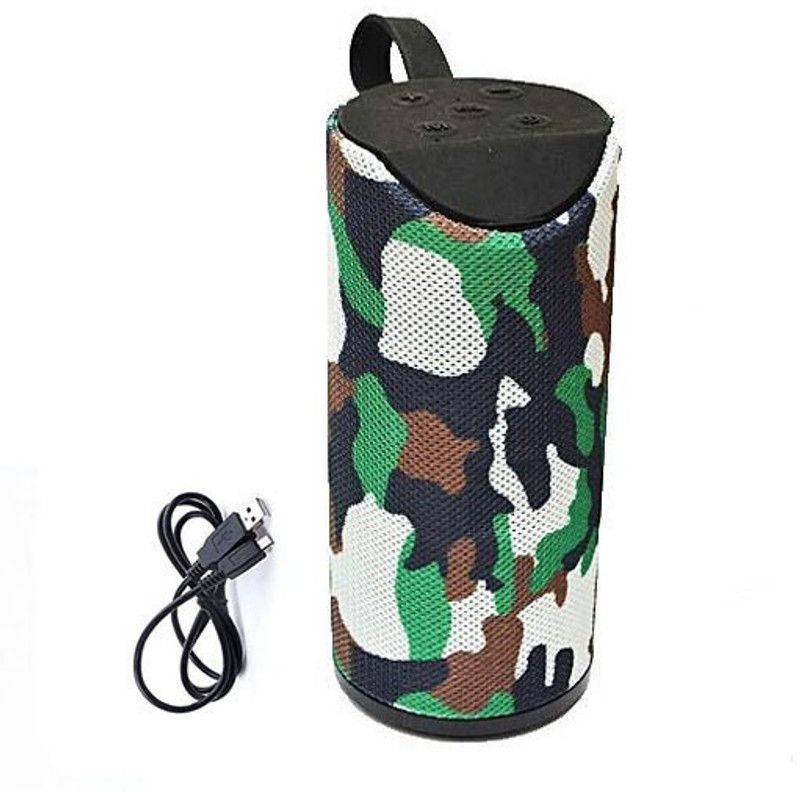 Megaloyalty BEST BRAND TG-113 3D Dynamic Bass sound Water resistant wireless Multimedia All Mobile 10 W Bluetooth Speaker  (ARMY, Stereo Channel)