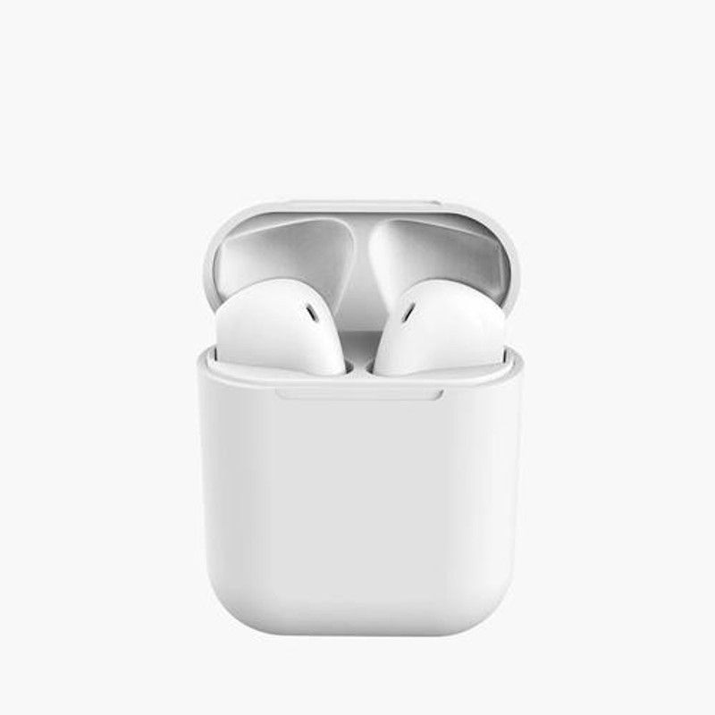 PITCHUP White Bluetooth Headset Touch Sensor Suppor For All Smart Phone Bluetooth Headset  (White, True Wireless)