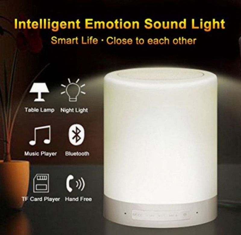 Clairbell 372_Night Light Bluetooth Speaker Wireless Portable Smart Touch Control 48 W Bluetooth Party Speaker  (Multicolor, 4.1 Channel)