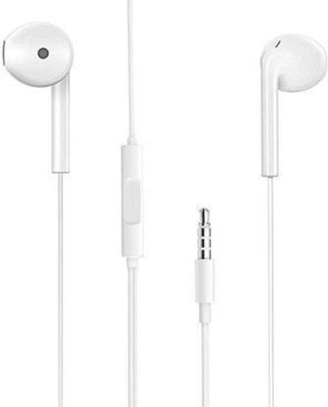 Deparq ORIGINAL EARPHONES Wired without Mic Headset  (White, In the Ear)