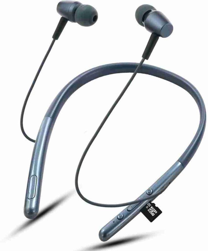 HR Gold Hear in-2 40 Hours Playtime High Bass Bluetooth headphones Neckband Earphones 220 W Bluetooth Gaming Speaker  (Blue, 5.0 Channel)