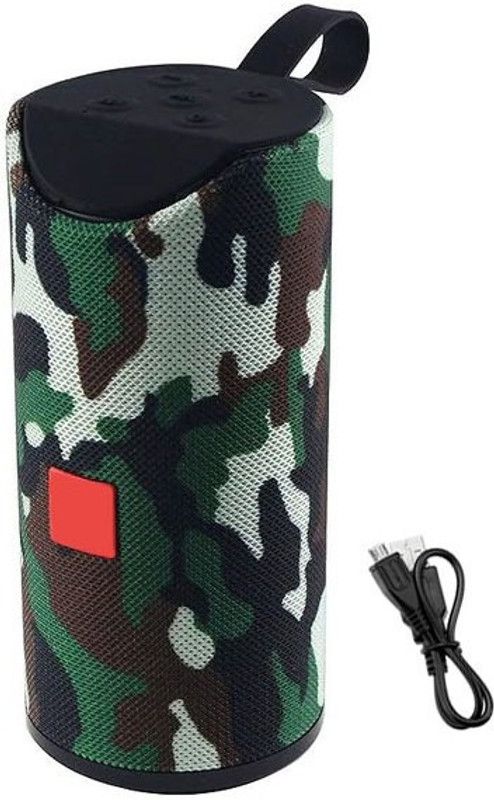 Megaloyalty TG-113 Wireless Portable Outdoor Digital Dynamic Super Bass Sound Multimedia 10 W Bluetooth Speaker  (ARMY, Stereo Channel)