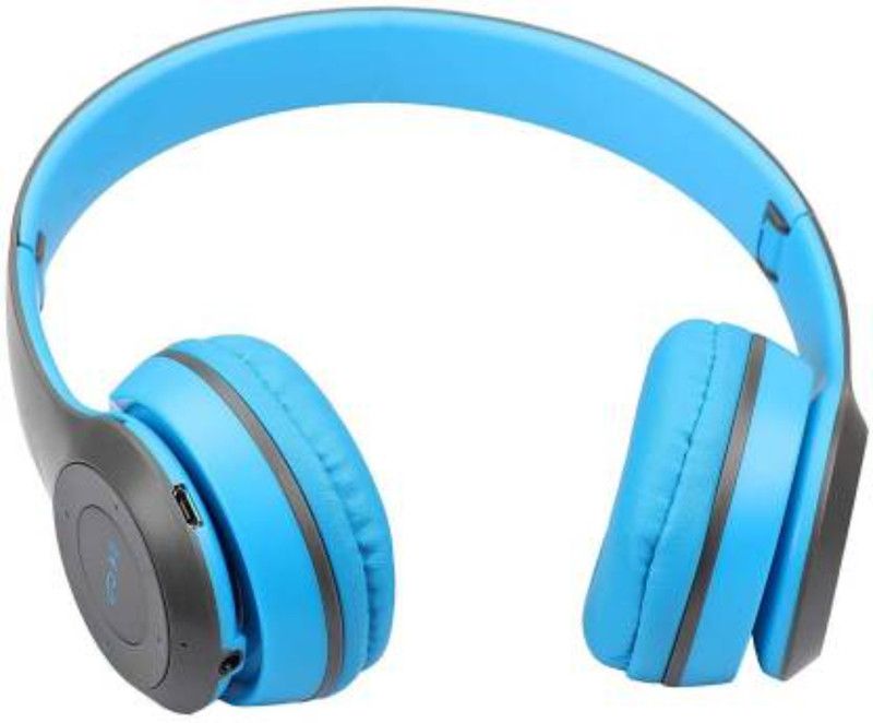 SYARA UEJ_504H_P47 Over the head Bluetooth Headset Bluetooth Headset  (Multicolor, On the Ear)
