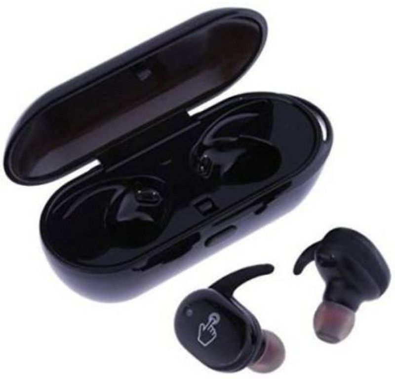 SYARA VNX_576O Bluetoth Headset for all Smart phones Bluetooth Headset  (Black, True Wireless)