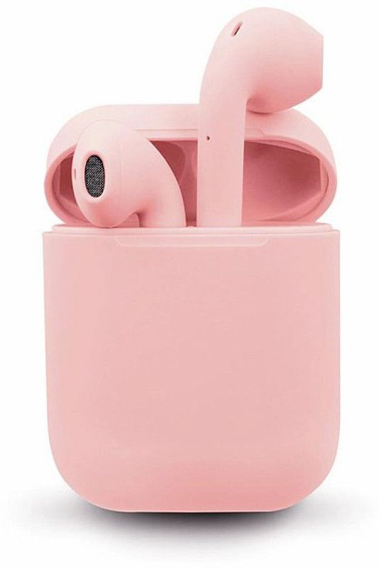 VCORP BABY PINK EARBUD Bluetooth Headset  (BABY PINK, True Wireless)