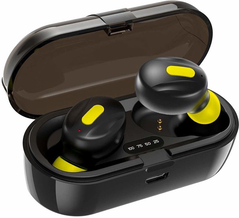 MD gold RELME BLUTOOTH 0001 Bluetooth without Mic Headset  (Black, True Wireless)