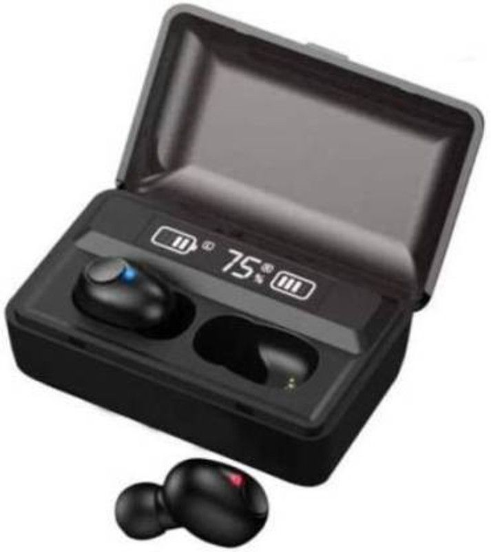 Dilurban New quality T8 Earbuds Headset Bluetooth Headset  (Black, True Wireless)