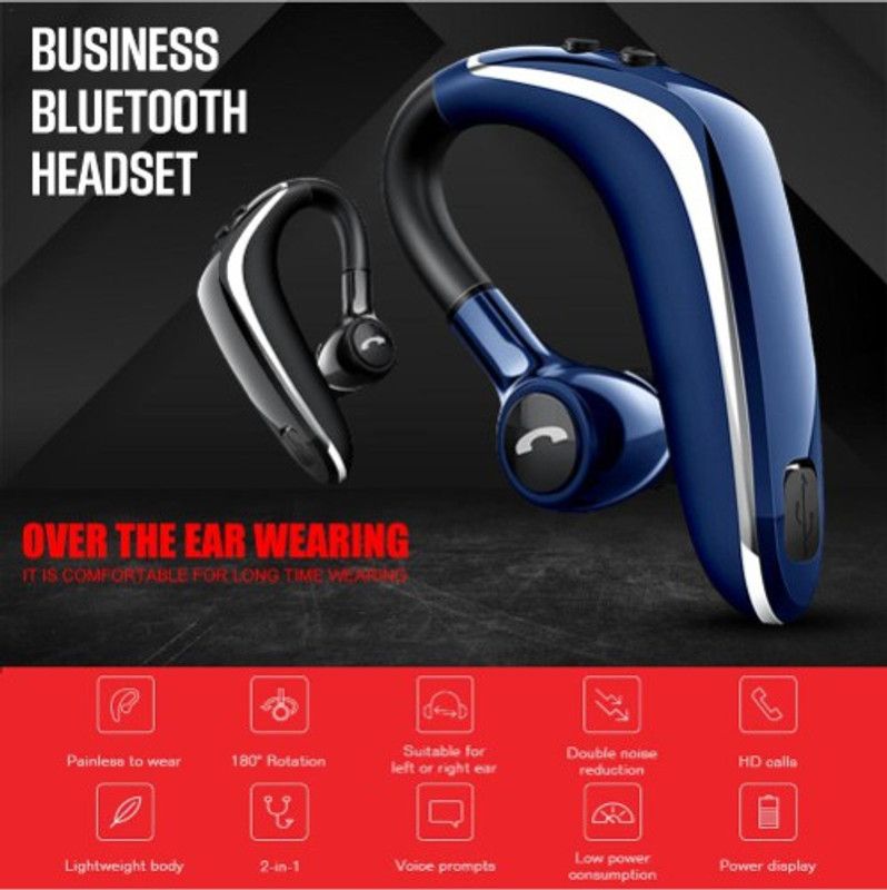 GUGGU TUJ_411C_S108 Wireless Earbuds Bluetooth Headset Bluetooth Headset  (Black, True Wireless)