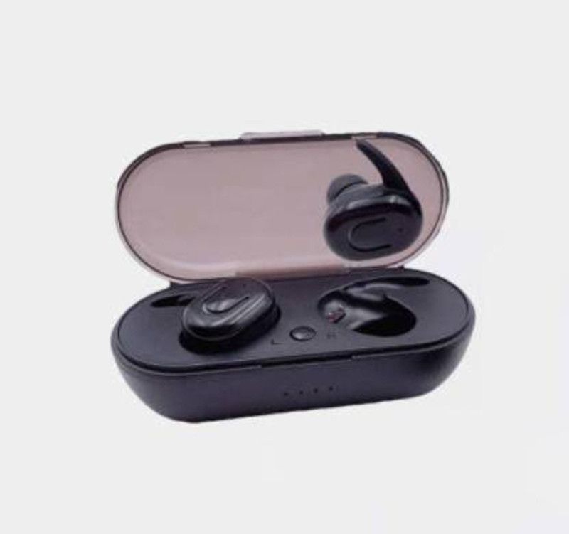 TAE_4091_TWS 4 Wireless Earbuds Bluetooth Headset Bluetooth Headset  (Black, On the Ear)