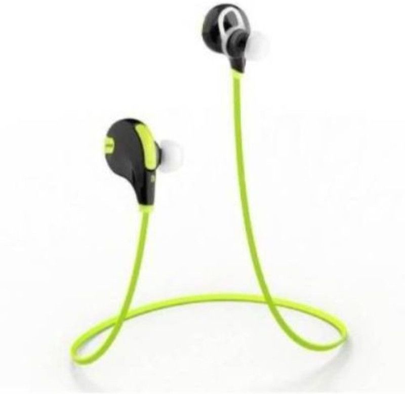 GUGGU DZI_714B_Jogger Neck Band Wireless Bluetooth Headset Bluetooth Headset  (Black, In the Ear)