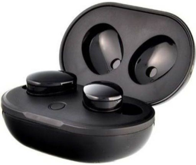 SYARA XMN_495E Bluetooth Headset  (Black, True Wireless)