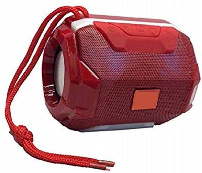 Buy Genuine Wireless Portable TG162 With One USB Led Light Combo Set 5 W Bluetooth Speaker  (Red, Stereo Channel)